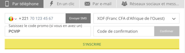 code promotionnel Betwinner